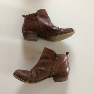 Lucky Brand Brown Booties